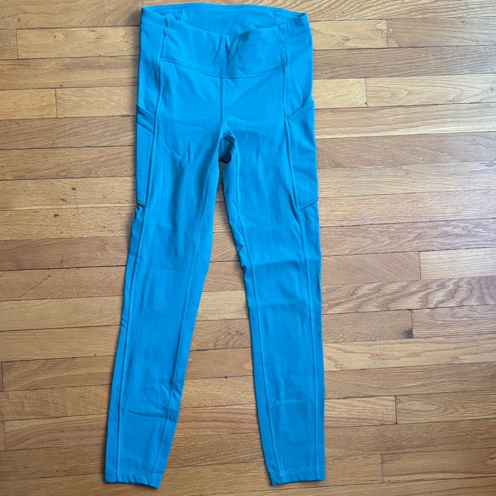 Lululemon Athletica Vibrant Blue Leggings